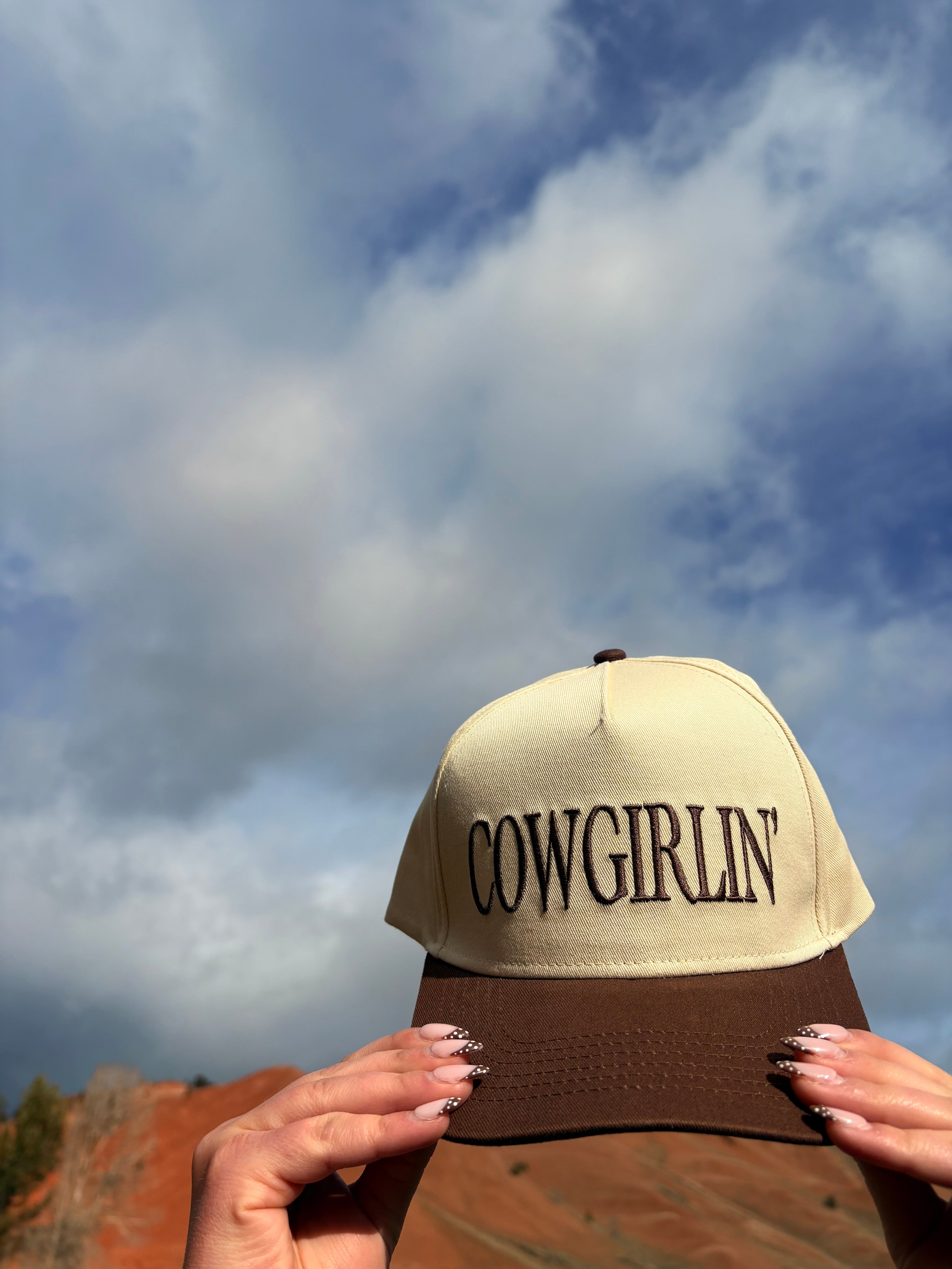 COWGIRLIN' Trucker Hat image 0