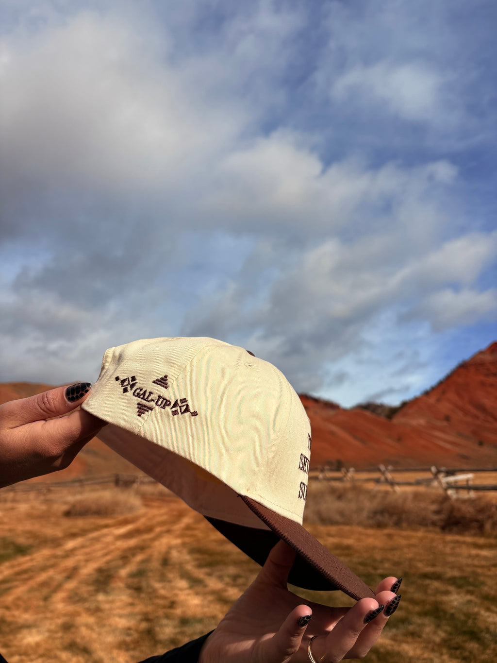 "THE DUST SETTLED BUT I SURE DIDN'T" image 1