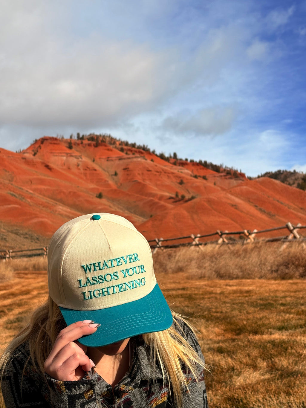 "WHATEVER LASSOS YOUR LIGHTENING" image 0